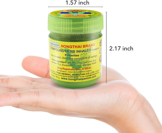 HONG THAI Traditional Thai Herbal Inhaler Pack of 3